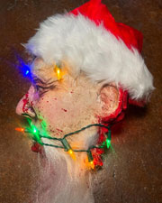 Severed Santa Head