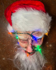 Severed Santa Head